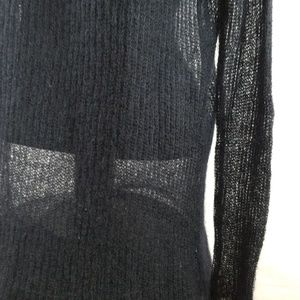 Eileen Fisher Mohair & Wool Sheer Sweater